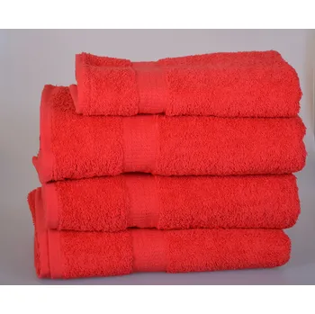 Osuška Aaryans Froté osuška SPRING , 70x140 cm, červená Kusy: 1ks