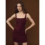 Korzetový top - M - House - mahagon - 365GH-93X