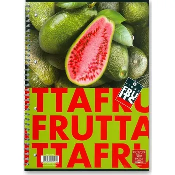 Blok Ostatní blok spirálový A4 linka Fruits