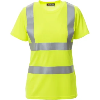 Dámské tričko PayPer AVENUE LADY Barva: ŽLUTÁ FLUO, Vyberte velikost: XL