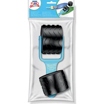 modelína a plastelína Staedler Fimo kids - Texturovací váleček Vlnky a