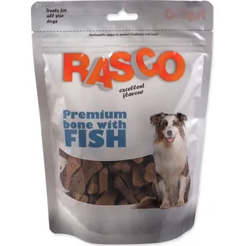 Pamlsek pro psa Rasco Premium masová kost s rybou 5 cm 250 g