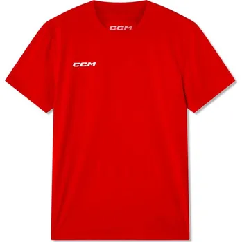 Pánské tričko Triko CCM Lightweight Training YTH, červená, Dětská, S CCM