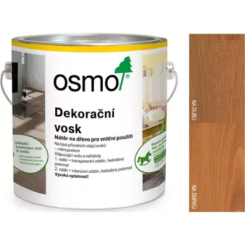 barva a nátěr na dřevo Osmo dekorační vosk - transparentní odstíny 3137 třešeň 0,75L