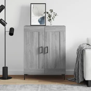 Příborník do zásuvky vidaXL Příborník 69,5 x 34 x 90 cm kompozitní dřevo [830198] Barva: šedá sonoma