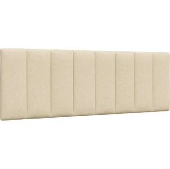 Bytový textil vidaXL Polštář na čelo postele Hanko 140 cm textil [4019164] Barva: krémová