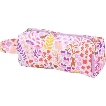 Penál A Little Lovely Company - pouzdro na pastelky - květinová zahrada