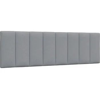 Polštář vidaXL Polštář na čelo postele Hanko 160 cm textil [4019170] Barva: světle šedá