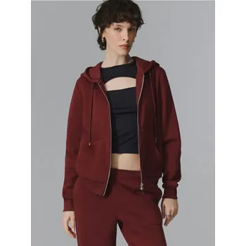 Dámská móda Mikina na zip s&nbsp;kapucí - XL - House - kaštanové - 350GE-83X