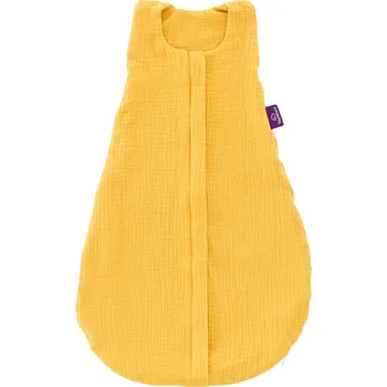 Spacák TRÄUMELAND Letní spací pytel Liebmich Musselin Senfgelb Velikost (od výrobce): 110
