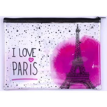 Karton P+P Obálka se zipem A5 s tiskem mix