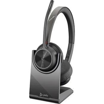 Sluchátka PLANTRONICS POLY VOYAGER 4320,USB-C,DONGLE,CHARGE-STAND 77Z31AA