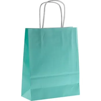 Dárková taška Ostatní taška dárková 18x22.5x8cm zelená PASTEL