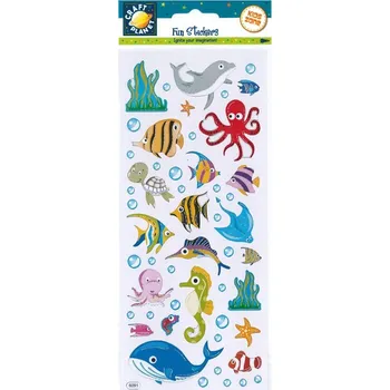 samolepka Docrafts Samolepky 10x23cm - Chobotnice a moře