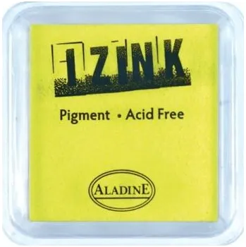 Ostatní razítkovací polštářek IZINK fluo žlutá