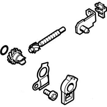 Sada zařízení pro napínání řetězu pro pilu STIHL MS 462 (MA020071002) (Vysoce kvalitní originální napínák řetězu pro motorové pily STIHL. Vhodné pro pily STIHL MS 462, STIHL MS 261, STIHL MS 362, STIHL MS 500i, STIHL MS 661.)