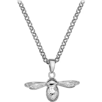 Přívěsek Stříbrný přívěsek Hot Diamonds Paradise Bee