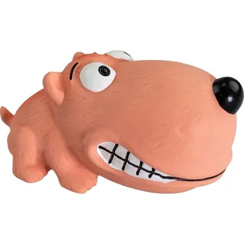 Hračka pro psa HipHop Dog Mini pejsek BigHead 9 cm, se zvukem, latex, HipHop