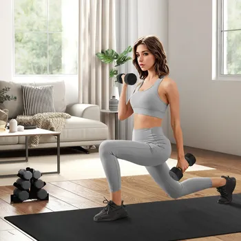 Sada činek 20 kg | černá