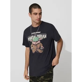 Pánské tričko Tričko Star Wars The Mandalorian - XL - House - tmavošedý - 835GC-90X