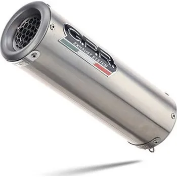 Výfuk pro motocykl Koncovka výfuku Slip-on GPR M3 KT.60.RACE.M3.INOX Broušená nerezová ocel vč. propojovací trubky
