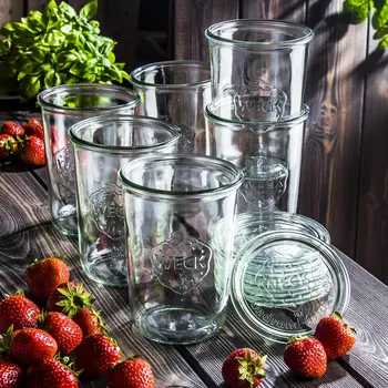 WECK Sturz 0,85 l 6 ks - zavařovací sklenice s víčkem