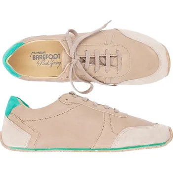 Dámské tenisky Rock Spring dámské boty LUGANA KID SUEDE TAUPE/GREEN 43