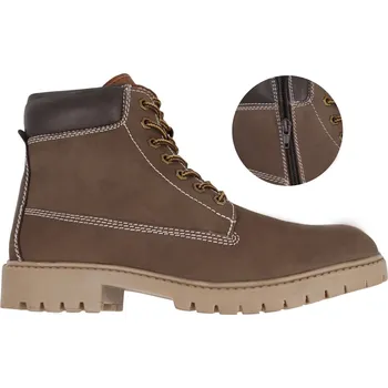 Pánské tenisky Rock Spring pánské boty FRANK NUBUCK DK.BROWN 41