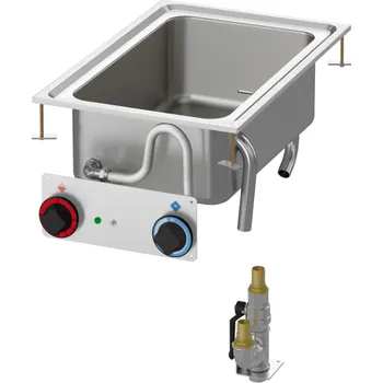 Kuchyňský gril Vodní lázeň elektrická BMD 64 EM RM GASTRO