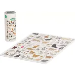 Ridley's Games Puzzle pro milovníky koček bílé 1000 dílků