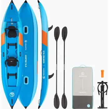 Kajak Nafukovací kajak pro 2 osoby AQUASTIC Cortez 13'5" 410 cm blue