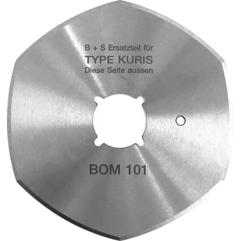 Řezný kotouč KURIS, WASTEMA Kruhový nůž KURIS BOM 30/80 6-CURVES BS