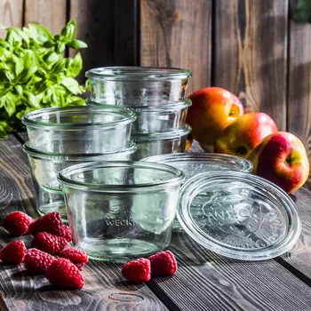 Zavařovací sklenice WECK Sturz 0,37 l 6 ks - zavařovací sklenice s víčkem