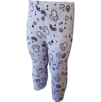 Cottonland Kojenecké legíny MINNIE Barva: Šedá, Velikost: 68/74