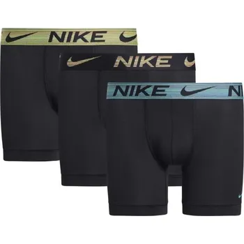 Pánské spodní prádlo Pánské boxerky Nike BOXER BRIEF L Černá, Světle modrá, Světle zelená, Mix