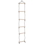 Bigjigs Toys Dřevěný provazový žebřík