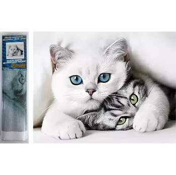 Diamantové malování Norimpex Diamantové malování Kočičí tajemství 30x40cm