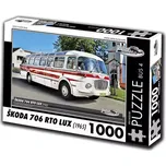 RETRO-AUTA Puzzle BUS č.4 Škoda 706 RTO LUX (1965) 1000 dílků
