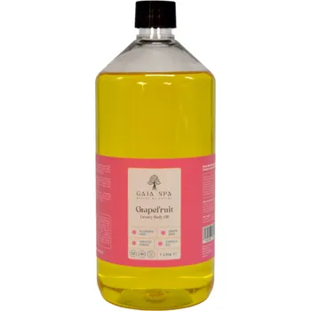 Masážní přípravek Tělový masážní olej Grep (Grapefruit) - GAIA SPA Objem: 1000ml