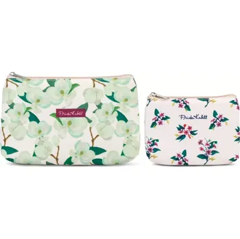 Kosmetická taška Set 2ks kosmetických tašek kvítky II - Frida Kahlo 62215 - na kosmetiku, toaletní potřeby, stylová, praktická