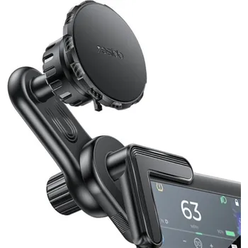 Yesido C212 magnetický držák do auta na displej pro iPhone - černý