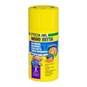 Krmivo pro rybičky JBL Krmivo ProNovo Betta Flakes S, 100 ml