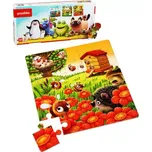PUZZLIKA Puzzle Oblíbená zvířátka 25x25cm 3v1 set 50 dílků v krabici