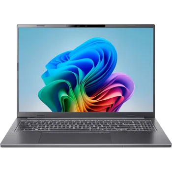 Notebook Acer Aspire 16 AI Steel Gray kovový Copilot+PC (A16-52M-764M) NX.JP1EC.004
