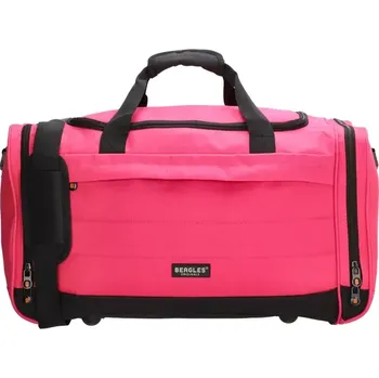 Cestovní taška Růžová cestovní taška přes rameno "Typical" - vel. M