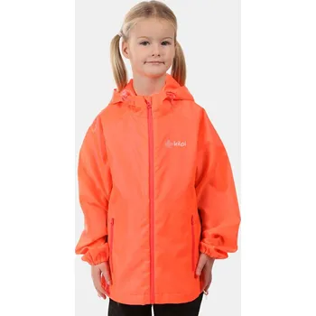 Dívčí bunda Dětská outdoorová nepromokavá bunda Kilpi JALUU-J oranžová růžová WJ0180KIPNK 25/26 122