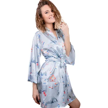 Dámský župan Župan Dkaren DK-P-015 Barva: Bílá, Velikost: L