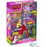 EP line Filly Royale Kosmetický salón kadeřnický set 2 koníci s doplňky plast