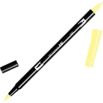 Oboustranný štětcový fix Tombow ABT DUAL - žlutá Barva: 090 - Baby Yellow