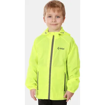 Chlapecká bunda Dětská outdoorová nepromokavá bunda Kilpi JALUU-J Žlutá WJ0180KIYEL 25/26 164